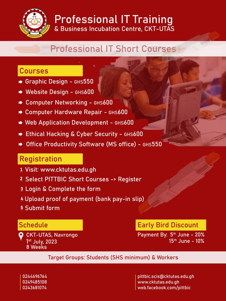 PITTBIC COURSES - CKT-UTAS